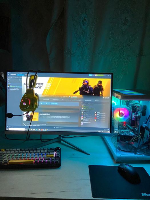 Системный блок игровой компьютер Ryzen