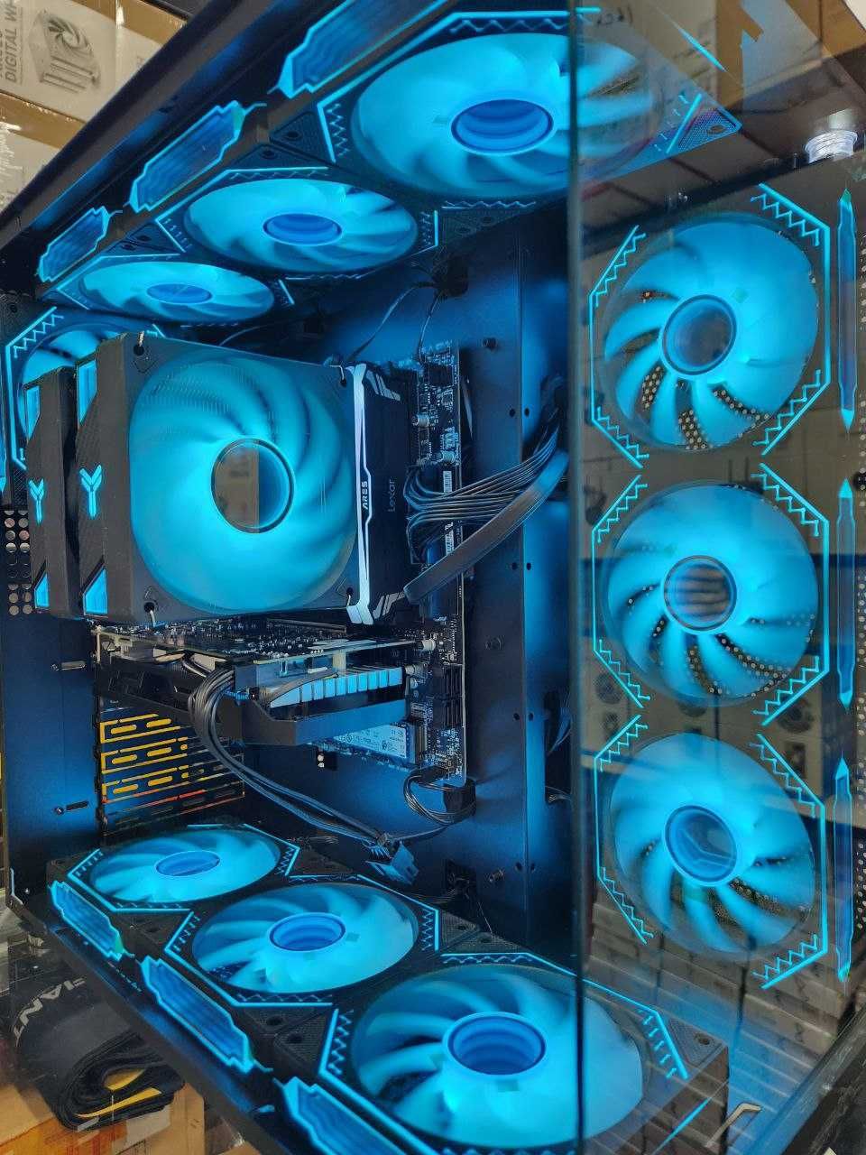 CORE i5 14400F GTX 1660 6GB / Компьютер мощный / Комплект аксессуаров