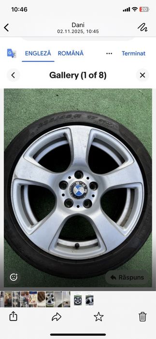 Jante de aluminiu pentru bmw pe 17