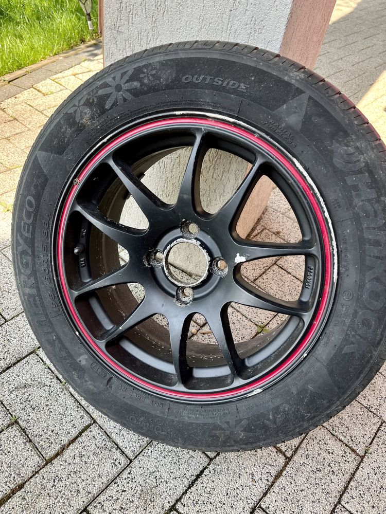 Jante cu anvelope vara Hankook 195/60/15