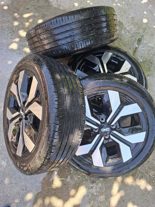 jante 16 Dacia Logan 3 Mahalia 6.5Jx16 ET45+cauciucuri continental