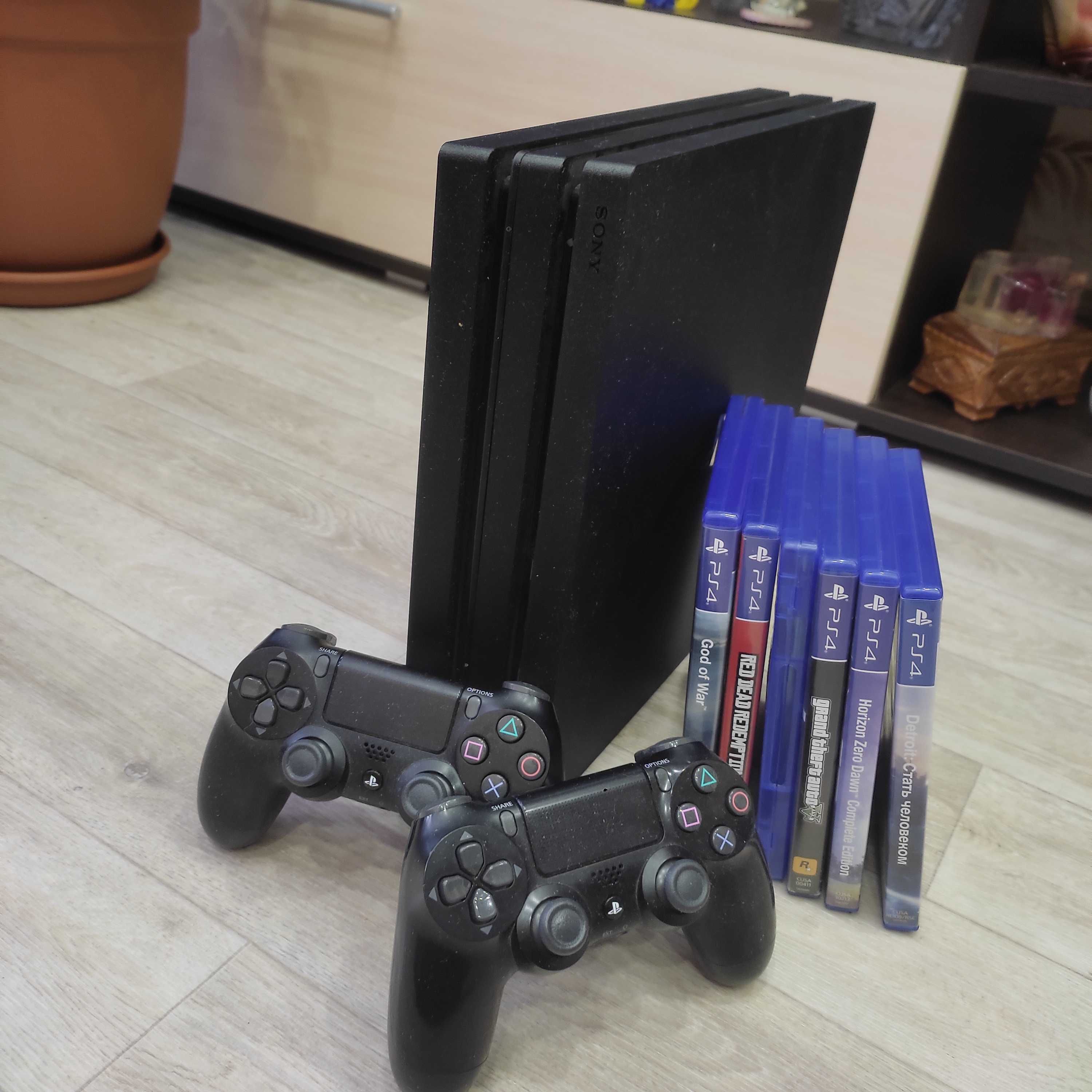 Ps4 pro 1T в отличном состоянии 230тысяч