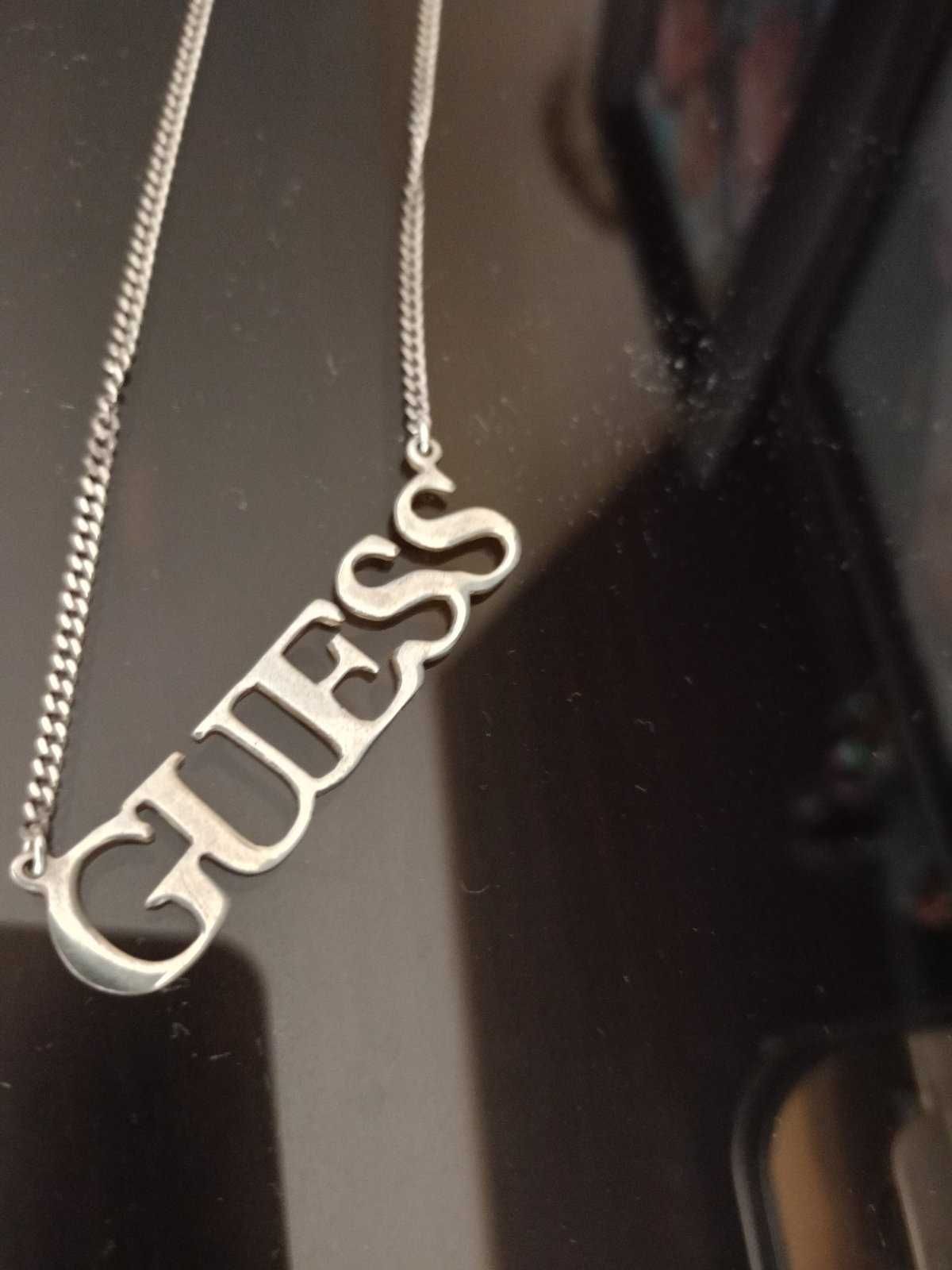 Сребърен медальон,GUESS