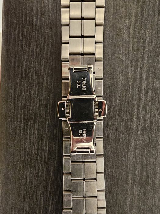 Brățară Tissot T086 – 22mm, stainless steel, butterfly clasp