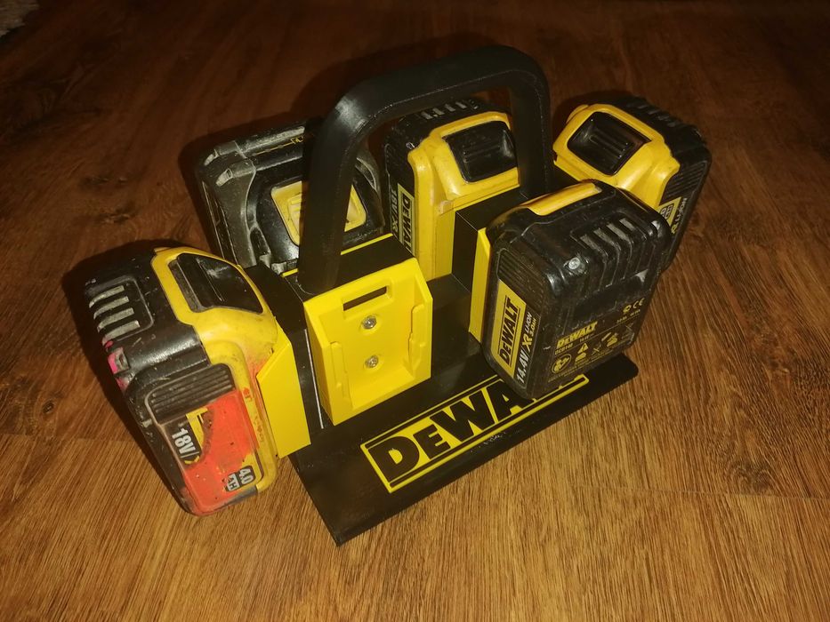 Suport Acumulatori Dewalt 6 Sloturi 14.4V/18V/54V