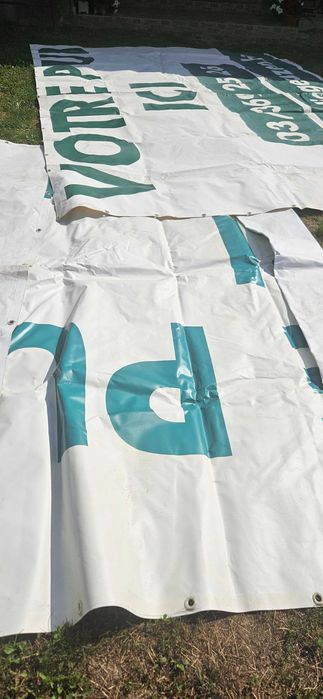 Vand prelate cauciucate cu inele,si din material impermeabile.