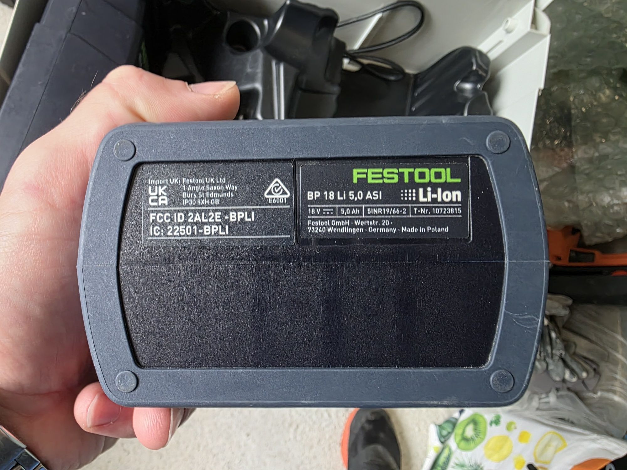 Акумулаторен строителен винтовърт Festool DWC 18-4500, 1 батерия