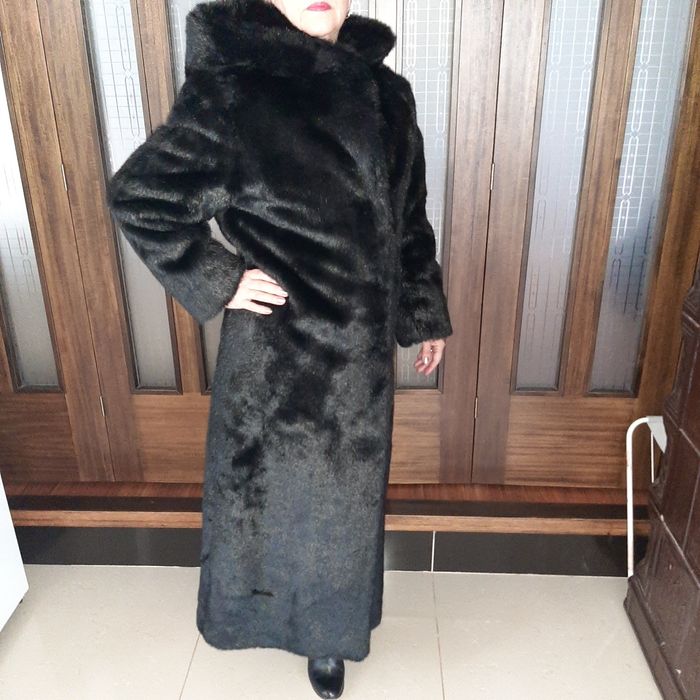 Haina lunga blana ecologica vizon