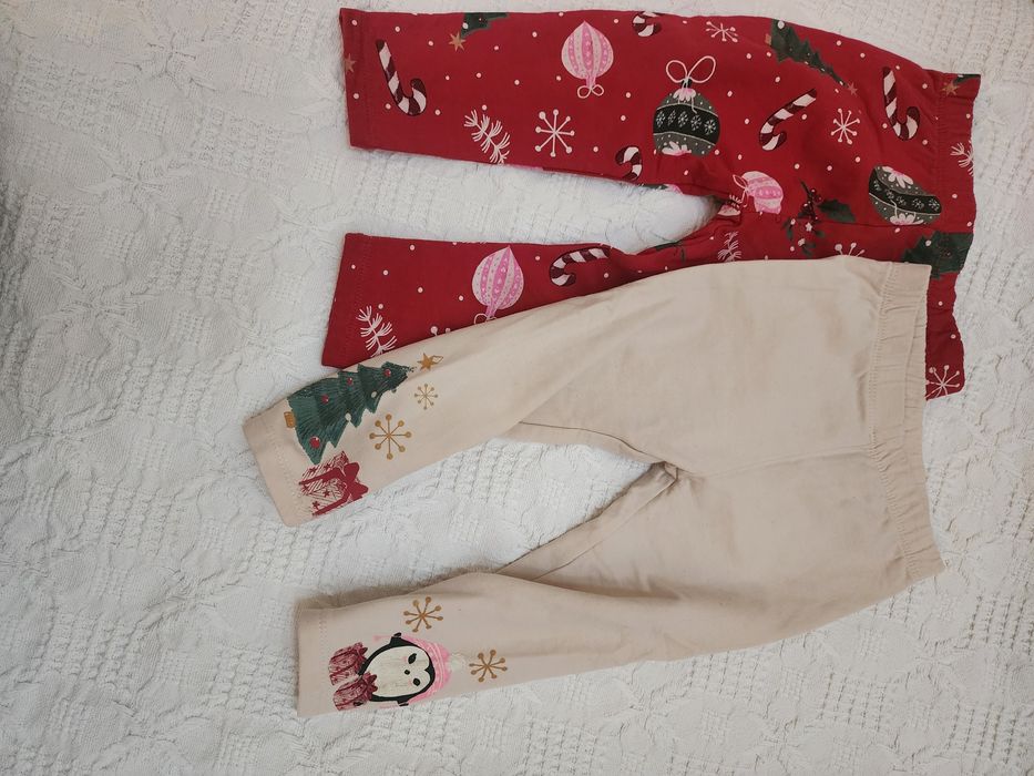 Коледни клинчета 2 броя 12-18 месеца