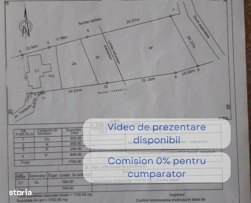 Casa pe teren 1700mp in Zemes