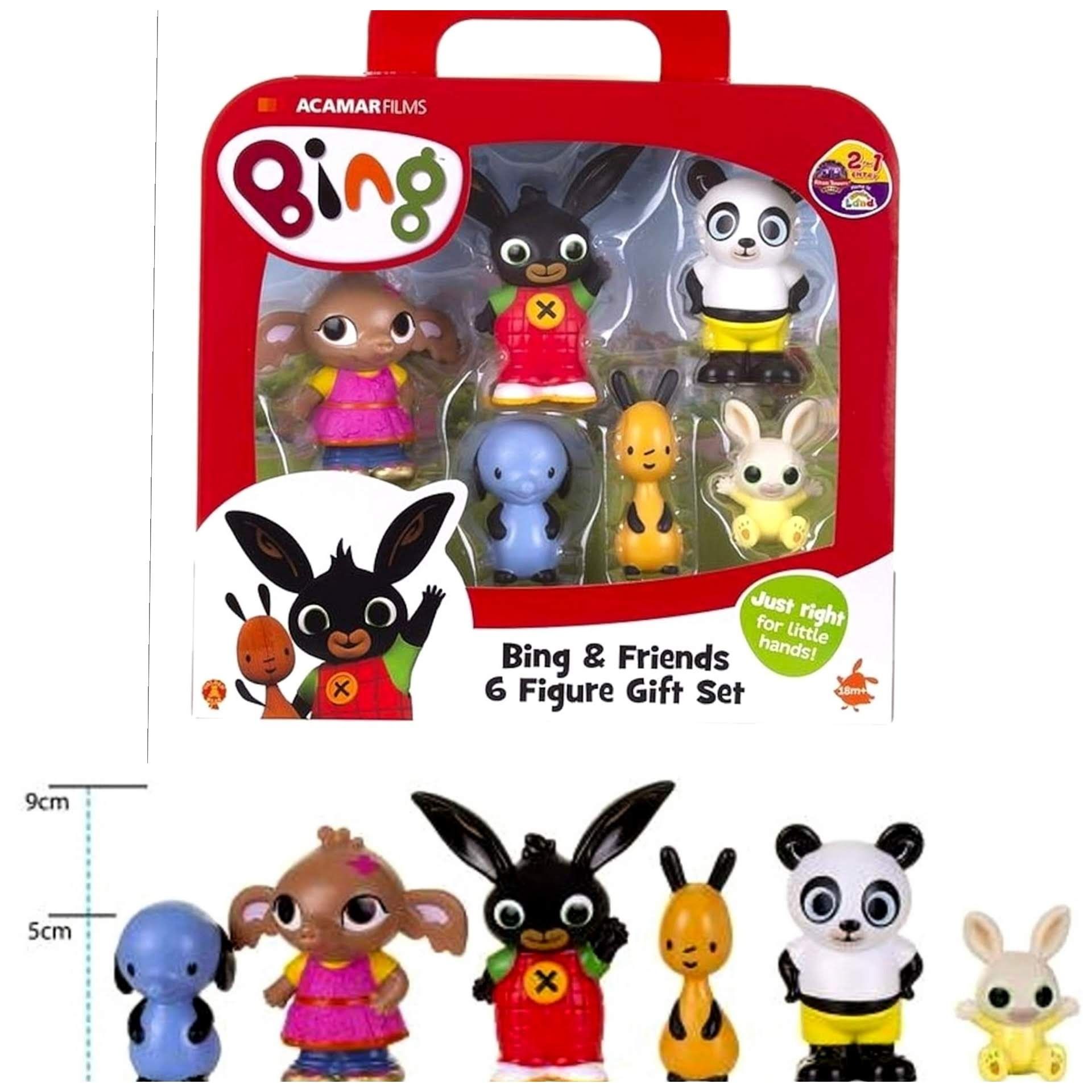 Set de 6 figurine Bing si prietenii NOU