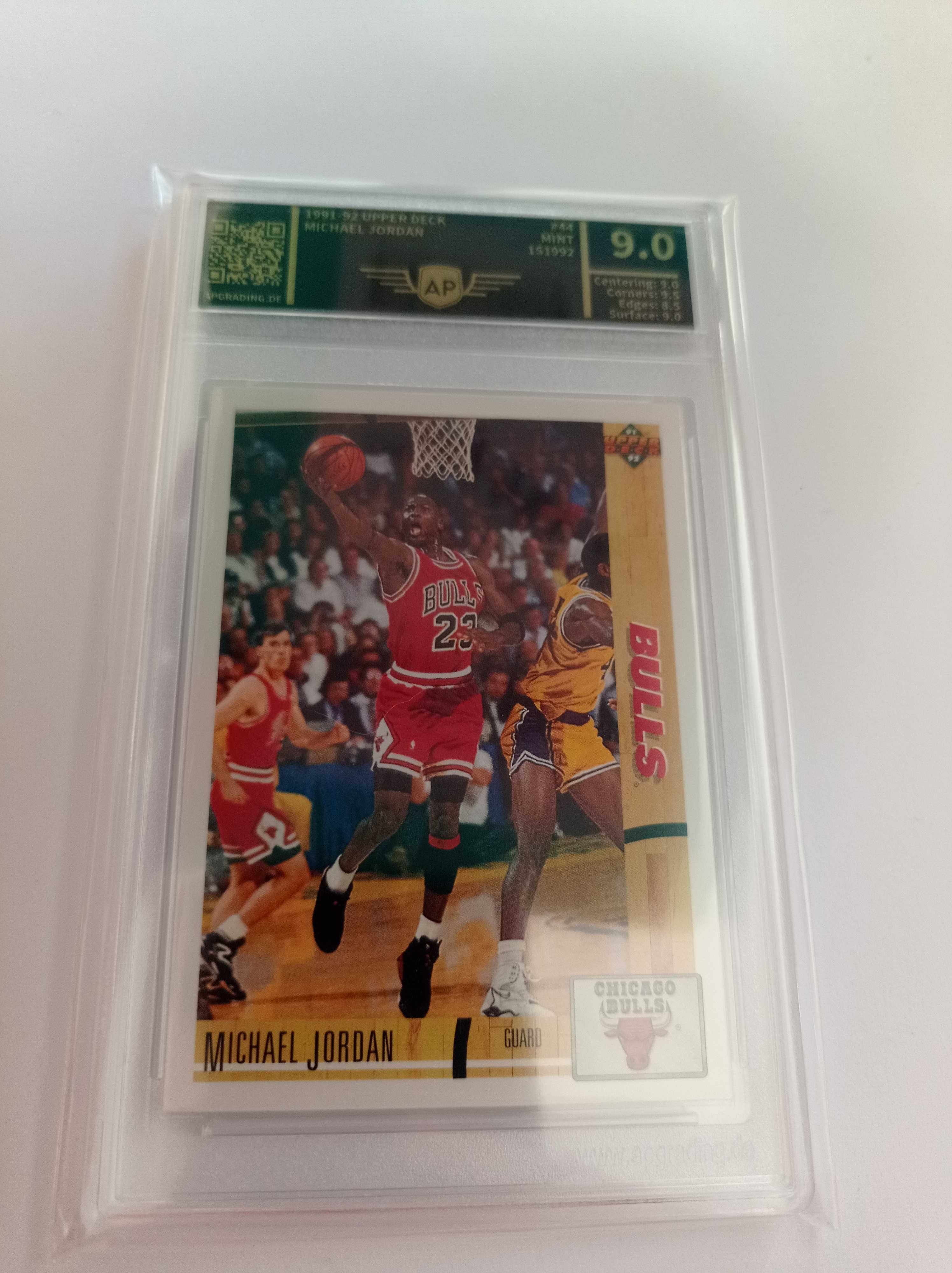 1991-92 Upper Deck MICHAEL JORDAN - gradat 9.0 MINT