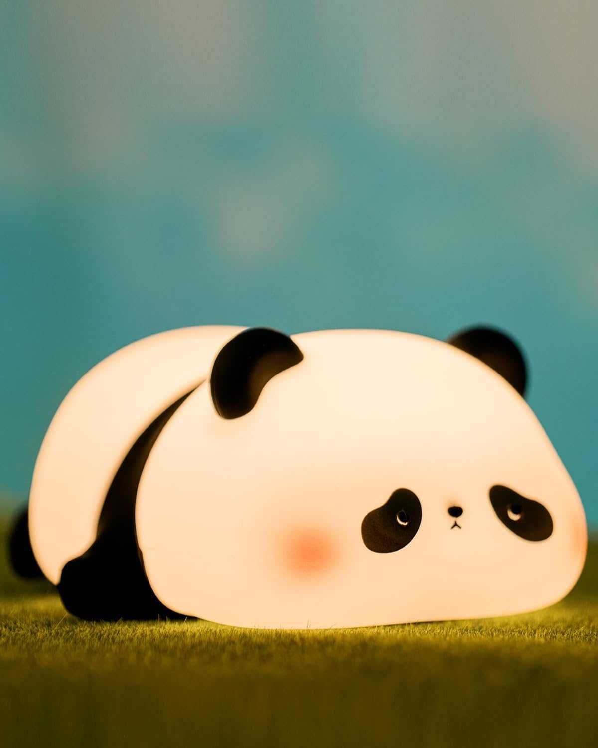 Мека акумулаторна Panda силиконова лампа