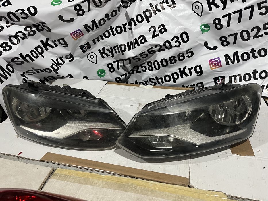 Передние форы фольксваген поло