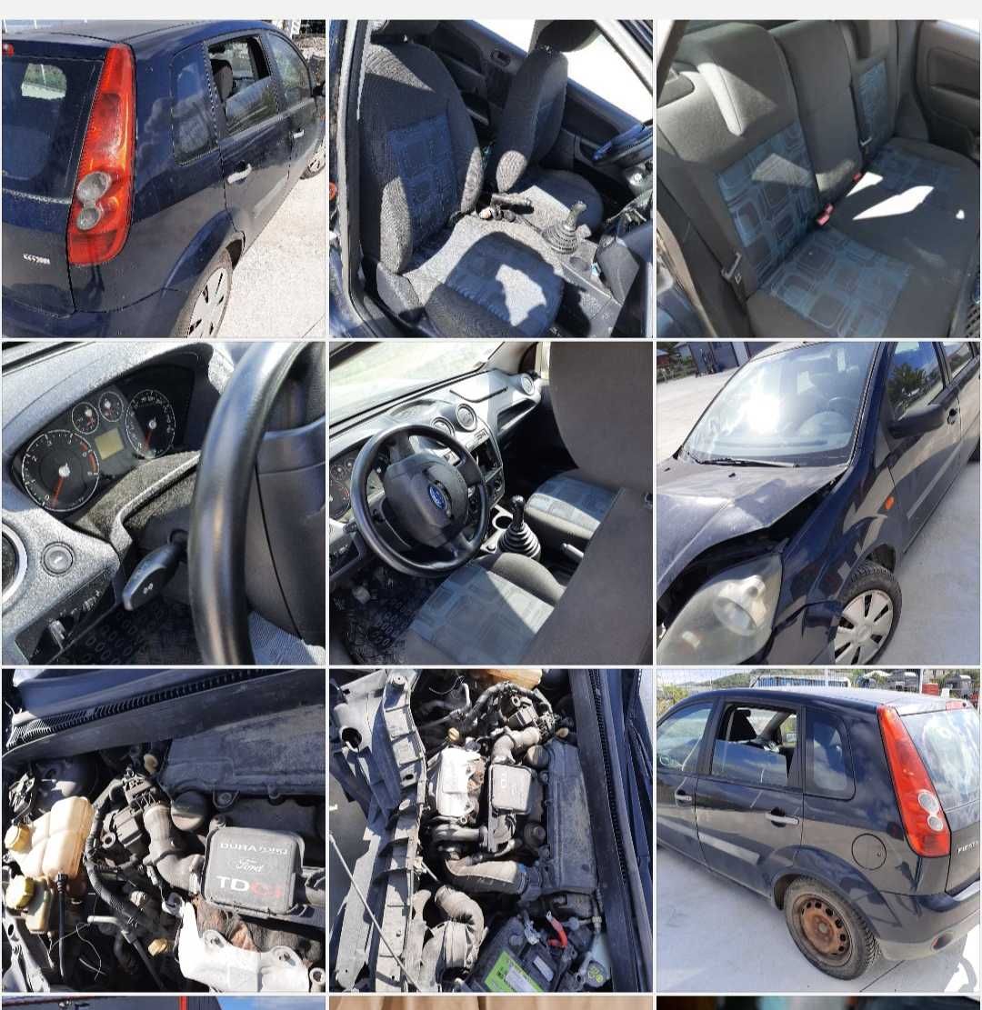 Ford Fiesta 2007 1,4tdci motor, cutie, piese