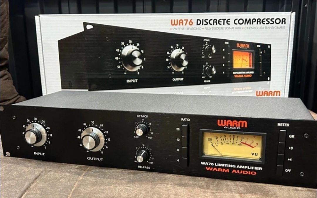 Warm audio wa 2a la compressor limiter studio optic lampi