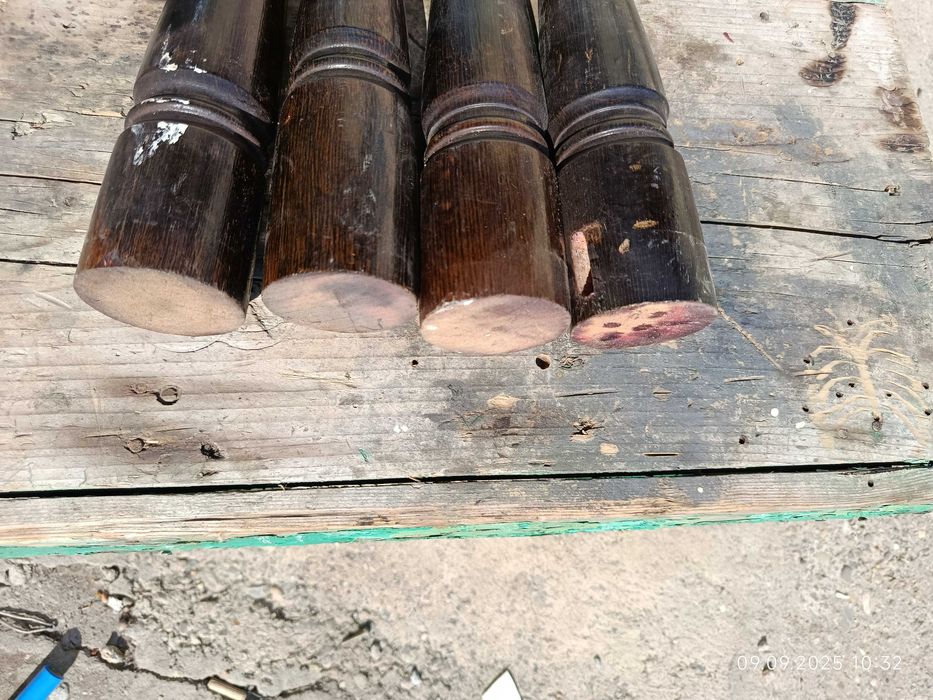 Set picioare lemn masiv