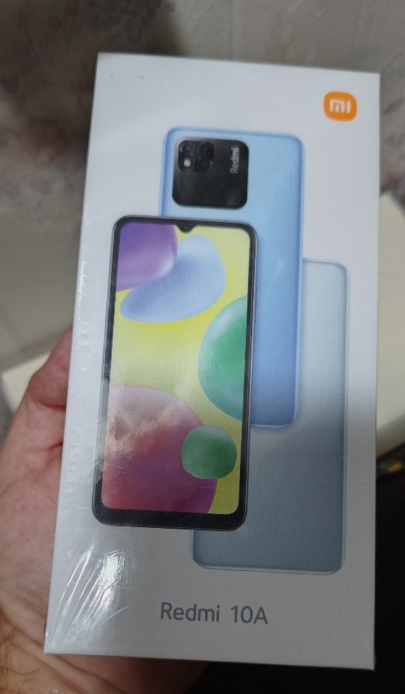 Продается  новый запакованный  Redmi 10A 4/128 гб синий цвет
