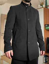 Черно елегантно палто