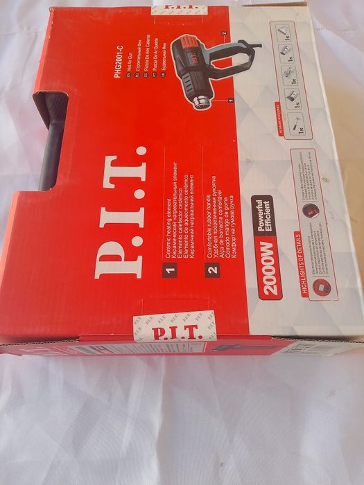 Строительный фен 2000w