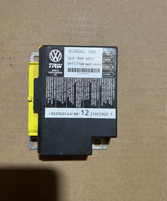 Modul calculator airbag pt vw passat b6 tiguan touran jetta golf etc