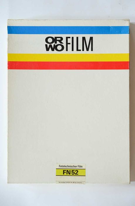 Черно бял филм ORWO Fototechnischer film FN52 30х40