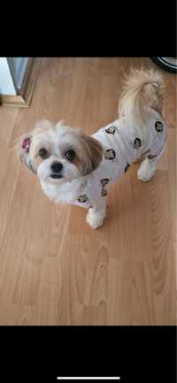 Пижама ромпър за куче