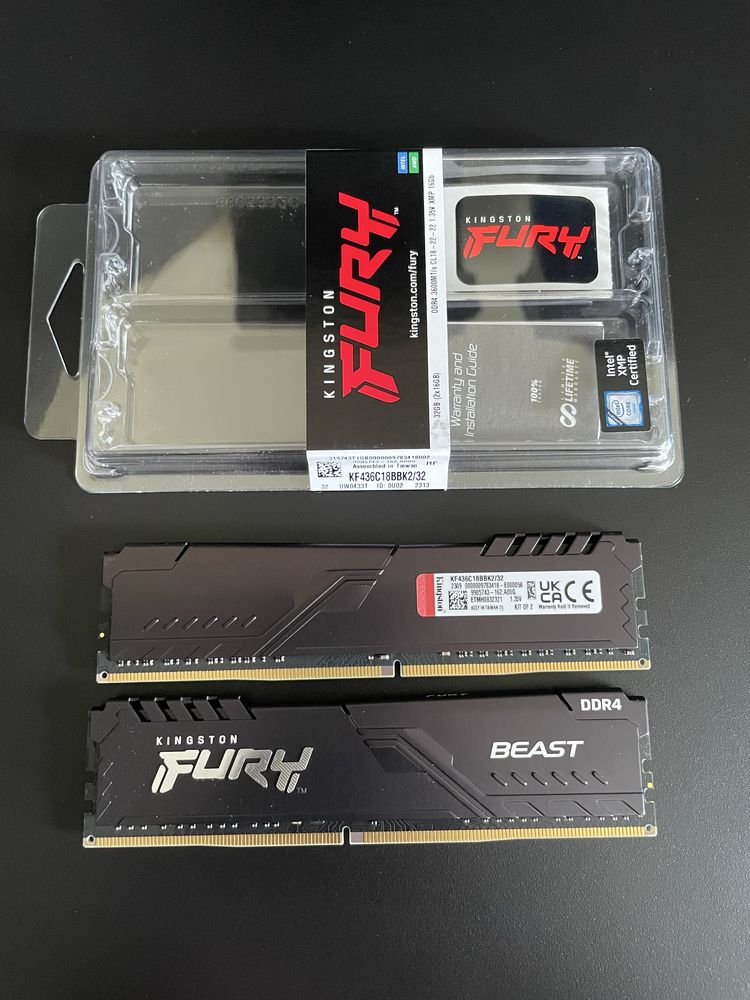32GB RAM DDR4 3600MT C18