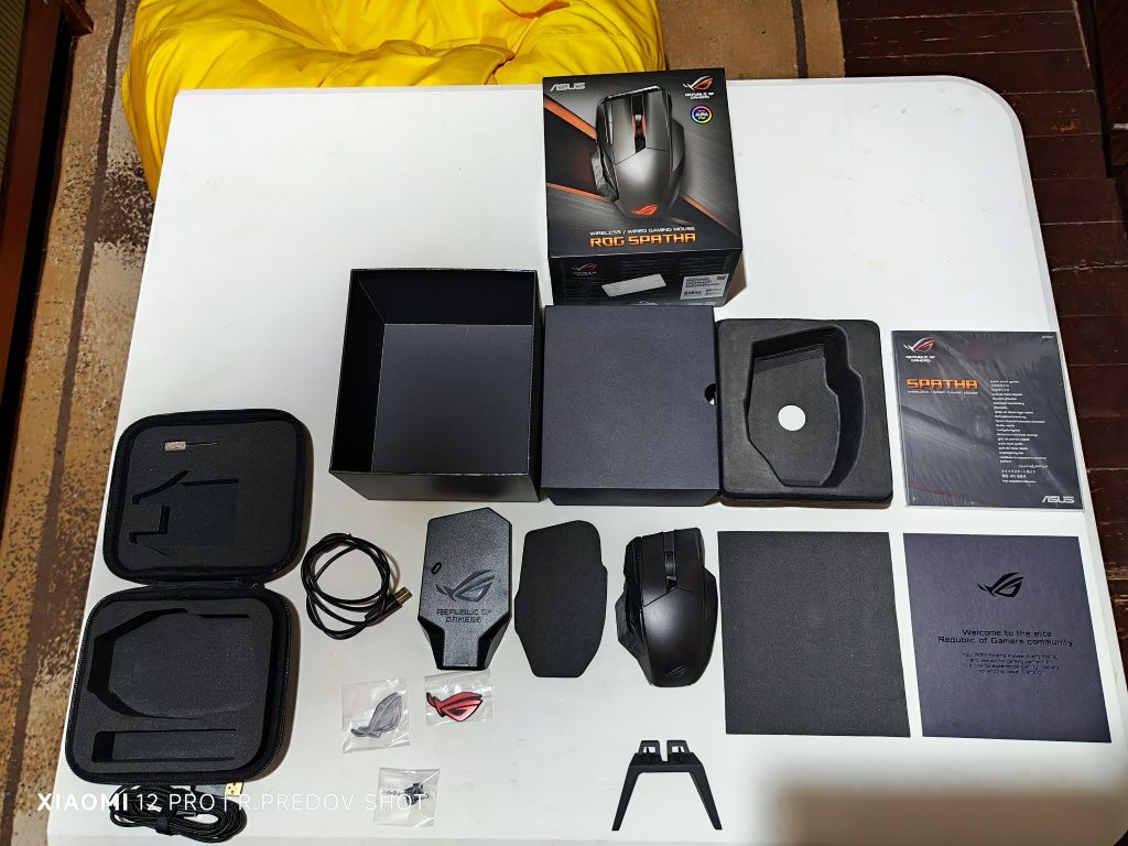 Asus Rog Spartha wireless/wired gaming mouse