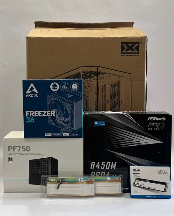 Геймърски компютър AMD Ryzen 7 5700X, RTX 3070 Ti 8GB, 32GB ram