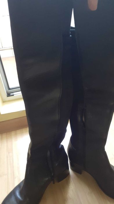 Cizme de piele, masura 38, comode si elegante