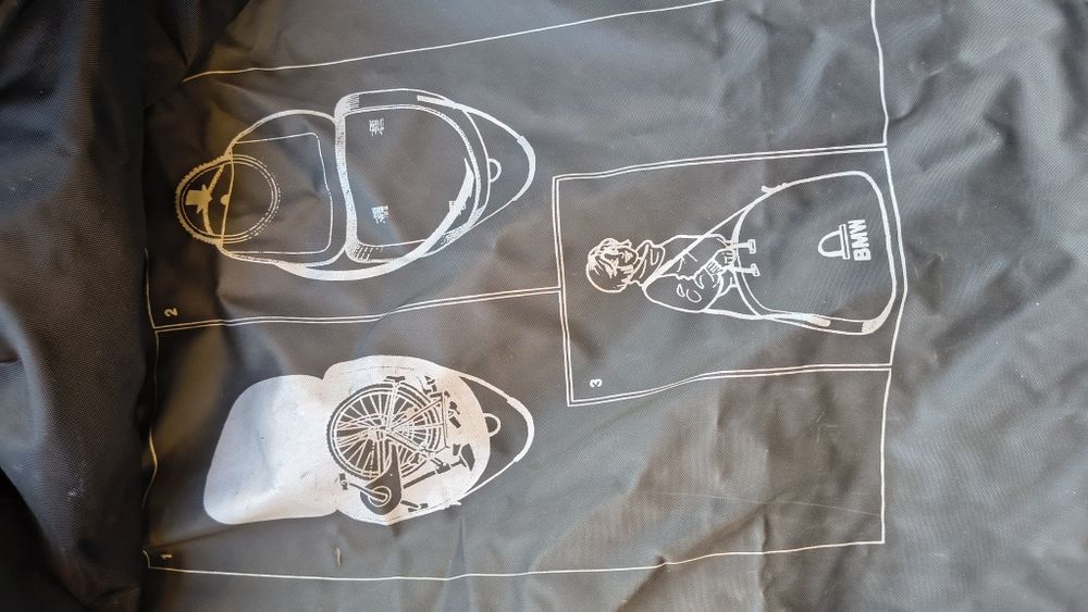 Husa bicicleta pliabilă BMw