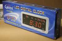 Ceas digital de masa cu alarma temperatura Caixing CX-2158 LED