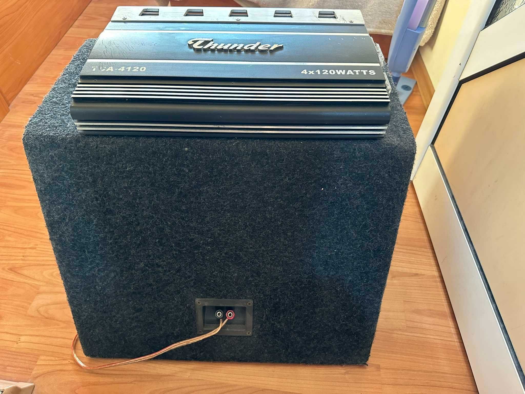 Бас каса Pioneer с усилвател Thunder
