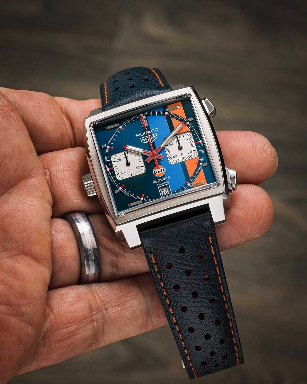 Monaco Heuer Gulf