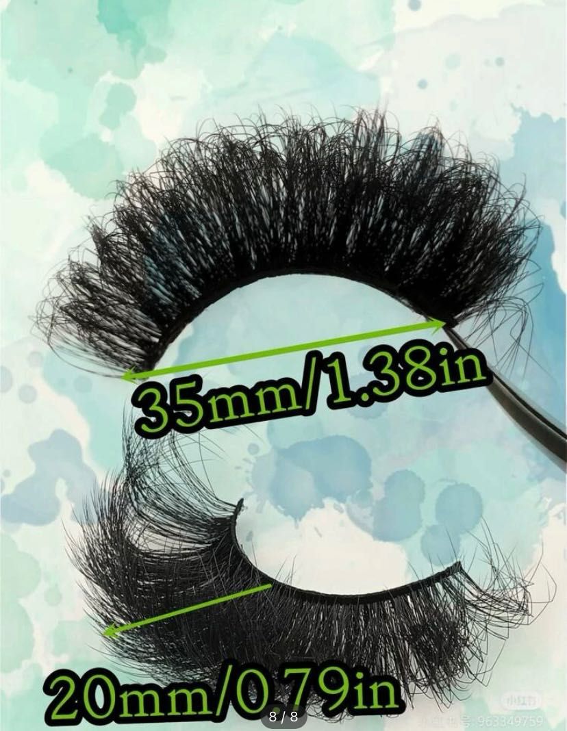 Намаление Искуствени  мигли 9D , Fluffy Lashes ,руски обем ,