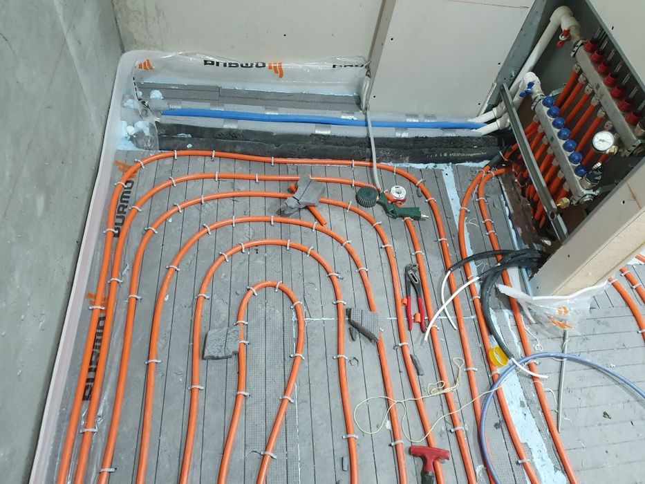 Executam incalzire prin pardoseala(materiale+ manopera)