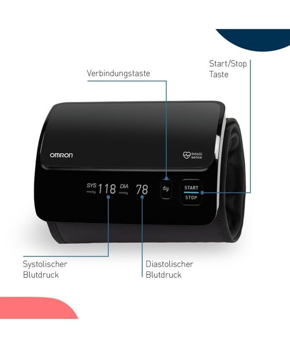 Tensiometru automat de brat, Omron Evolv HEM-7600T-E