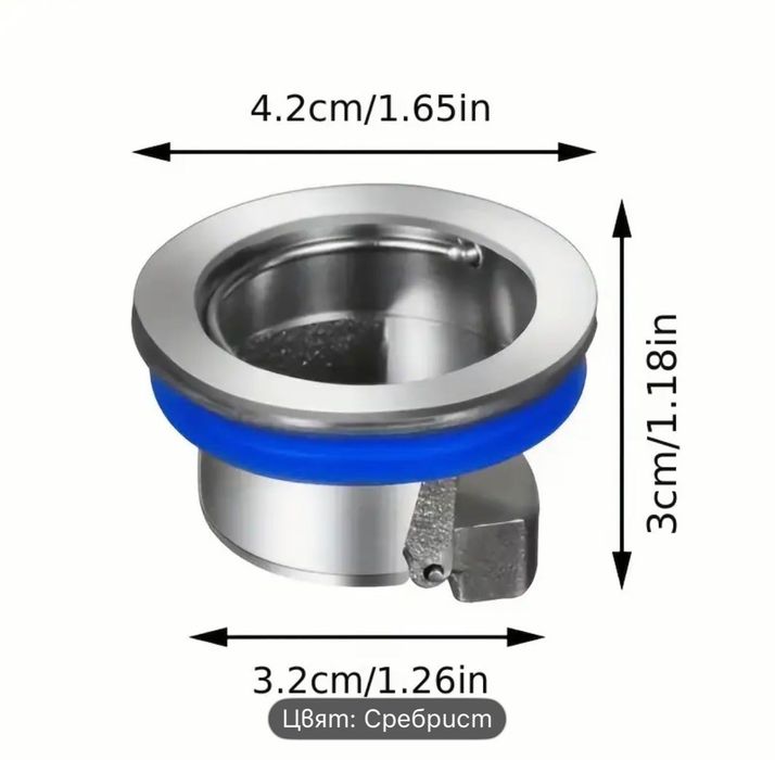 Автоматична клапа за сифон
