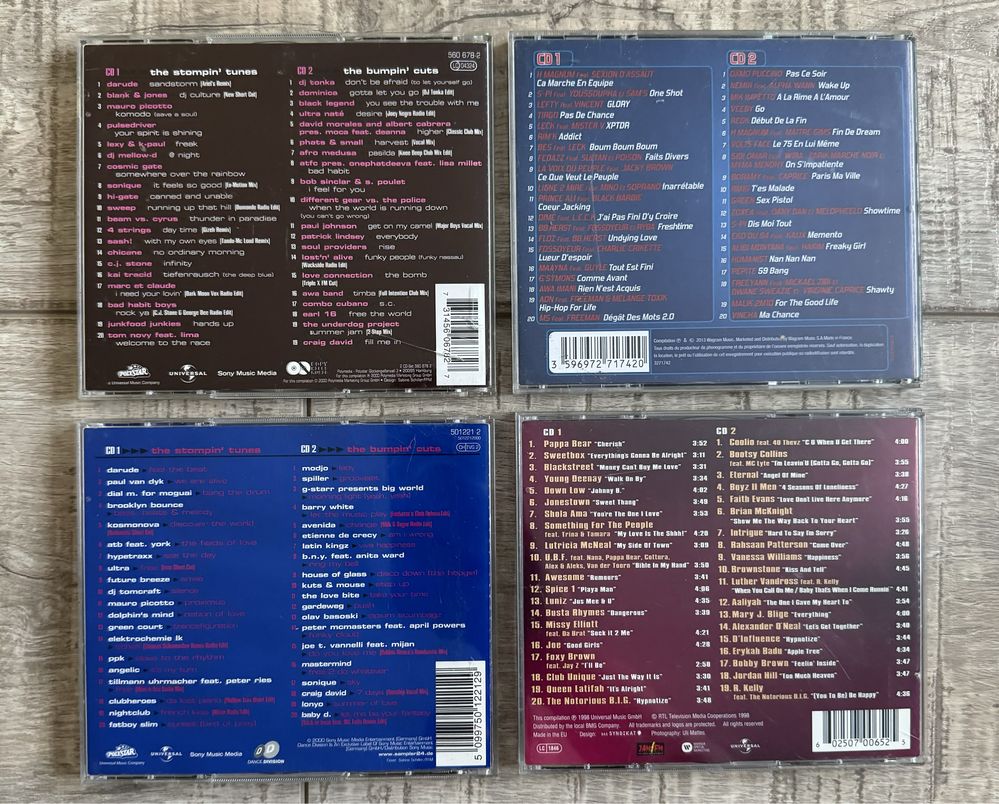 Cd-uri originale compitlatii Eurodance anii 90