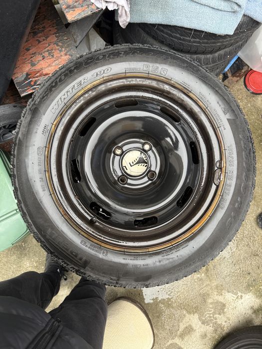 Jante /Cauciucuri Pirelli iarna 185/65/15