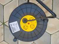 Derulator prelungitor HEPOL Rola Tambur,4 PRIZE,50 m,3×1,5 mm