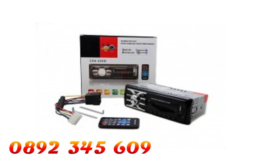 Автомобилен MP3 ПЛЕЪР USB CDX-4009E LED дисплей + блутут/свободни ръце
