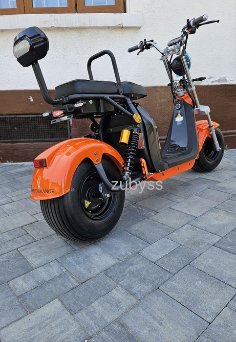 Scuter Electric Citycoco Smarda 1500W fara permis  25-45km/h