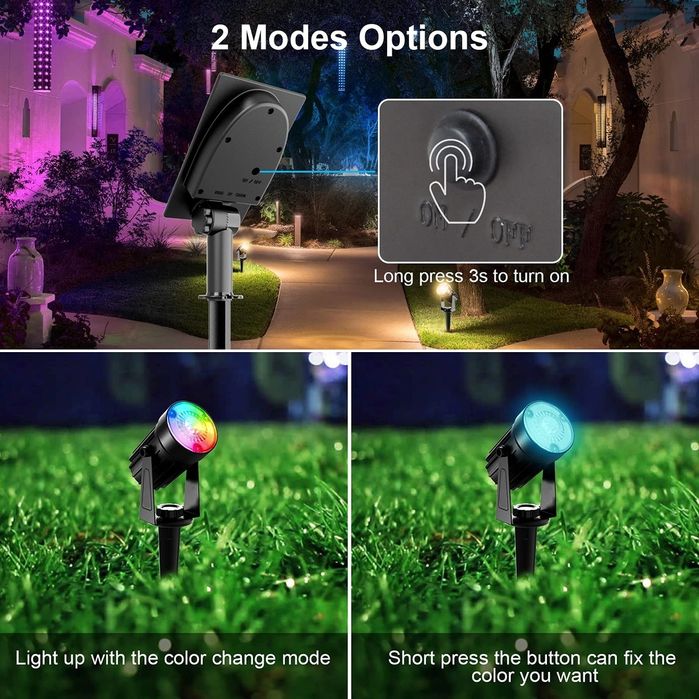 Lumini solare T-SUN RGB