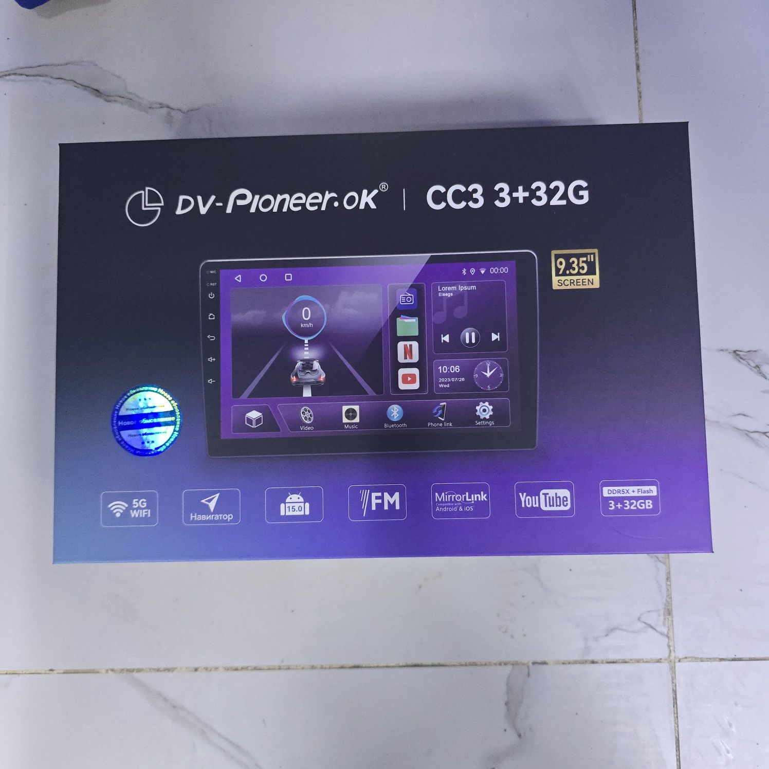 Андроид магнитола 3/32 pioneer android магнитолла. Установка есть