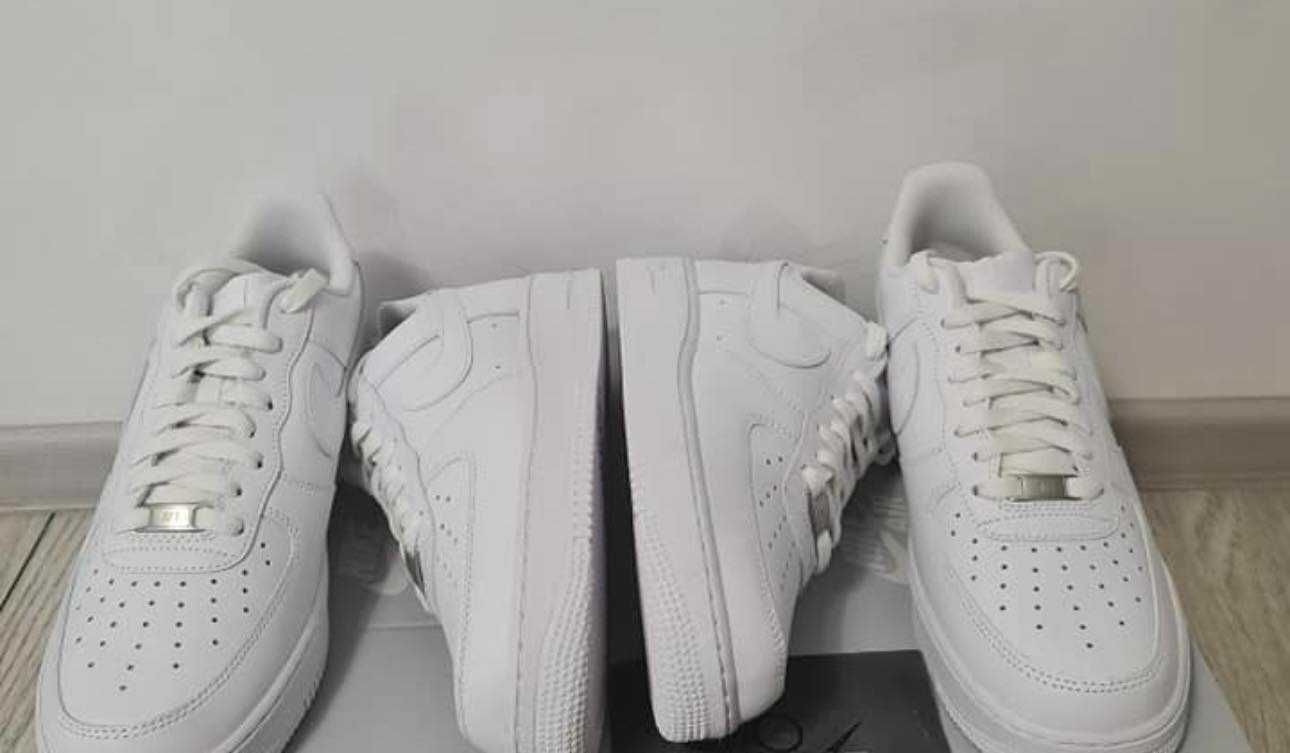 Adidasi Nike AirForce 1  Low Tripple White Premium Quality