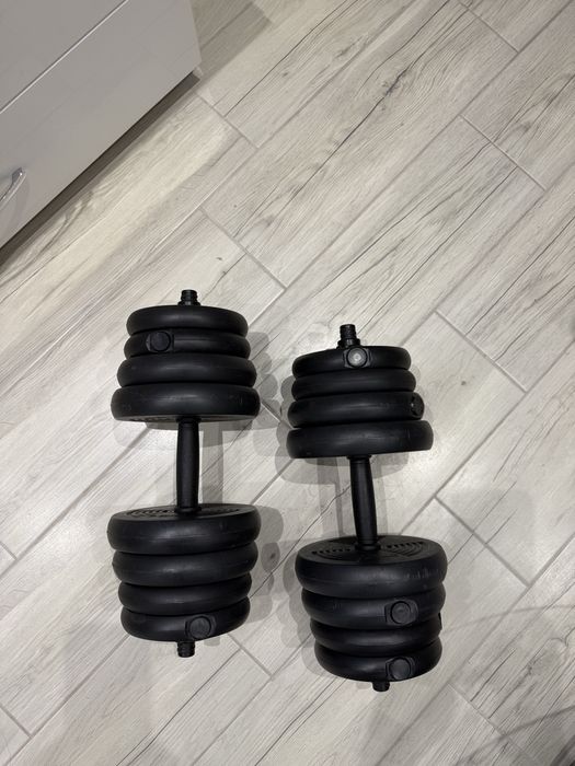 Дъмбели 2х 15кг.