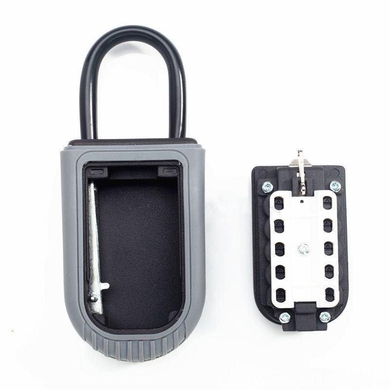 Depozitor Chei, Negru, KEYBOX, Metal, 64 mm x 34 mm x 98 mm, Cod Cifru