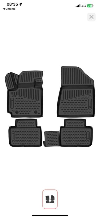 Новые Коврики в салон Чанган CS55plus. Новые коврики в салон оригинал